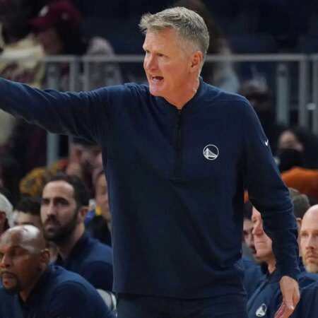 Kerr’s ‘championship’ mic drop after Suns comeback-“Kerr’s Championship Mic Drop: Suns’ Stunning Comeback”