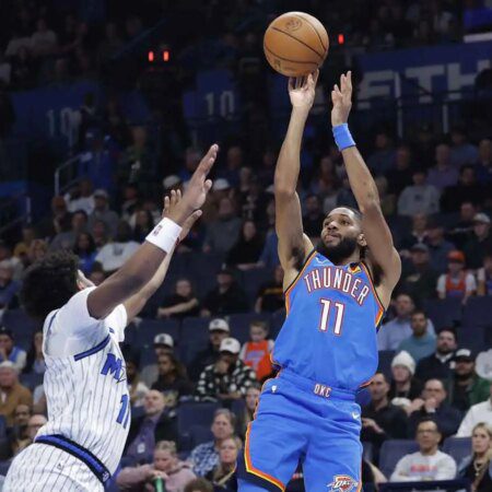 Kenrich Williams reacts to Isaiah Joe’s epic poster on Paolo Banchero-“Kenrich Williams Reacts to Isaiah Joe’s Epic Poster Over Paolo Banchero”