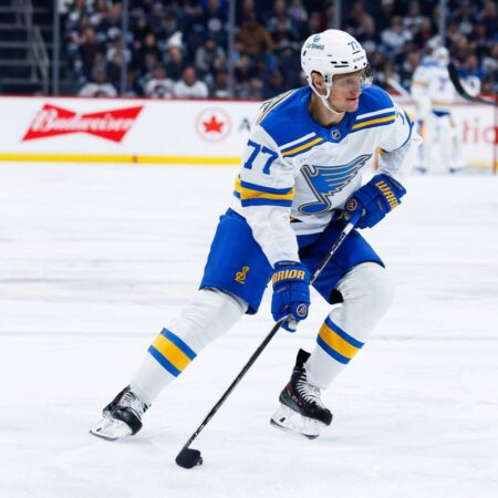 Blues trade center Nick Bjugstad to Devils for mid-round draft pick, AHL player-“Blues Trade Nick Bjugstad to Devils for Mid-Round Draft Pick and AHL Player”