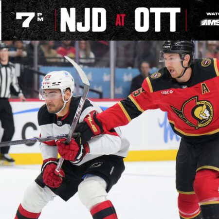 Jack Out, Nico Gametime Decision in Ottawa | PREVIEW-“Jack Out, Nico Gametime Decision: Ottawa Game Preview”