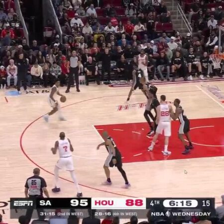 [Highlight] Amen Thompson pulls a Ben Simmons-“Amen Thompson Channels Ben Simmons: A Game-Changing Performance”