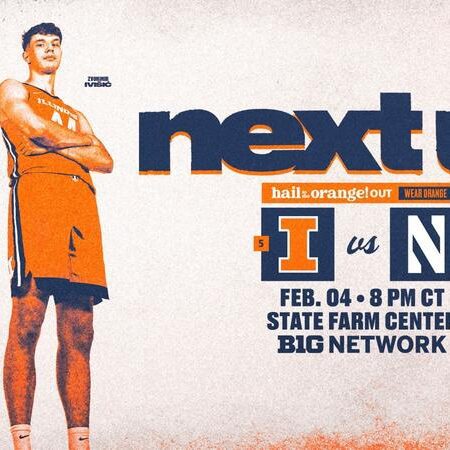 #5 Illini Set for Orange Out Wednesday vs. Northwestern-“Illini’s Orange Out Wednesday: Key Matchup Against Northwestern”