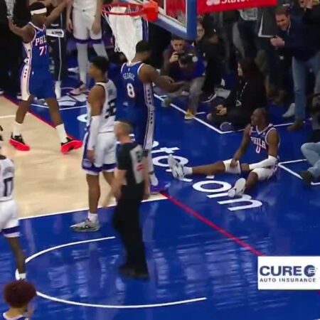 [Highlight] The Sixers execute the PERFECT INBOUNDS PLAY and Tyrese Maxey hits the game-winning buzzer-beater!-“Sixers Perfect Inbounds Play Leads to Tyrese Maxey’s Game-Winning Buzzer-Beater”