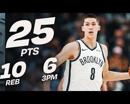 [Highlight] — Egor Demin has a career night back in Utah.-“Egor Demin’s Career Night Highlights in Utah”