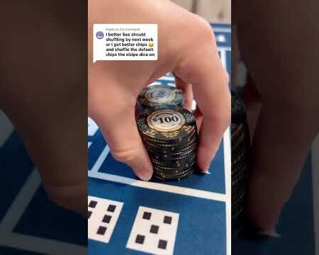 How to shuffle poker chips #chipscasino #casinoequipment #pokerchips #casinolife #freechips-“Mastering the Art of Shuffling Poker Chips: Tips & Techniques”