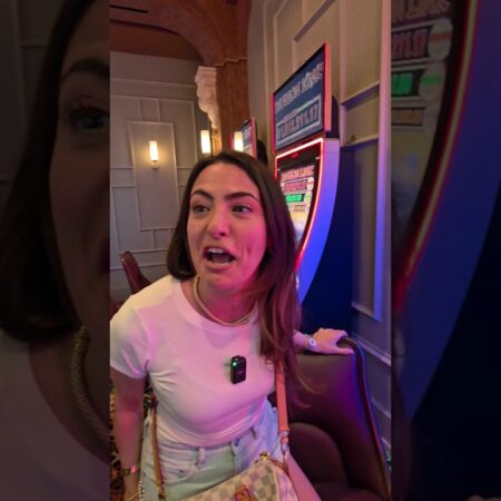 I Pressed $500/Spin with NOTHING LEFT and IT HAPPENED!! #vegas #slots #casino-“Winning Big: $500/Spin Slot Miracle in Vegas!”