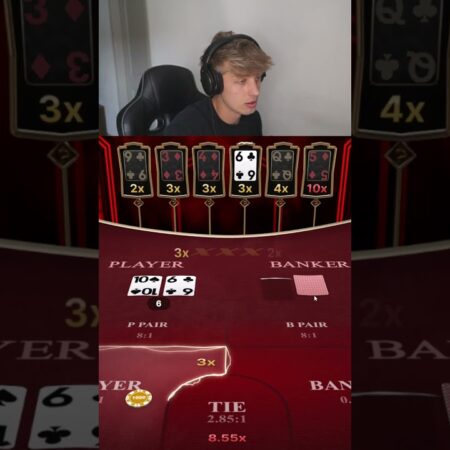 MASSIVE LIGHTING BACCARAT WIN OMG #blackjack #casino #gambling #funny #bigwin-“Massive Baccarat Win: OMG! Epic Blackjack Casino Moments”