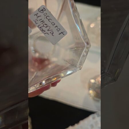 🔥Baccarat и серебро👌💋 #обзор #находки ##антик #винтаж #хрусталь #серебро #фарфор #майсен #крм #-“🔥 Baccarat & Silver: Vintage Crystal Treasures Review #Antiques #Finds”