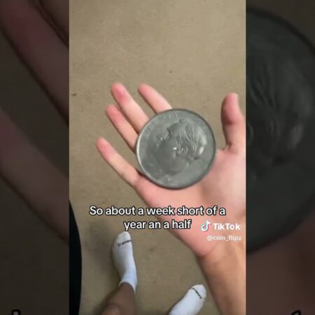 Flip 540  |  Flipping A Dime Everyday Until The Glass Overflows #coin #coinflip #money-Flip 540: Daily Dime Flipping for Overflowing Wealth #coin #coinflip #money