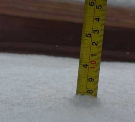 週六冬季風暴導致堪薩斯城地區降雪總量