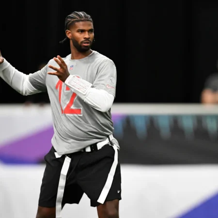 NFL Pro Bowl: Shedeur Sanders and others are playing flag football Tuesday of Super Bowl Week — with Olympics in mind-“Shedeur Sanders Leads Flag Football in NFL Pro Bowl Amid Olympic Focus”